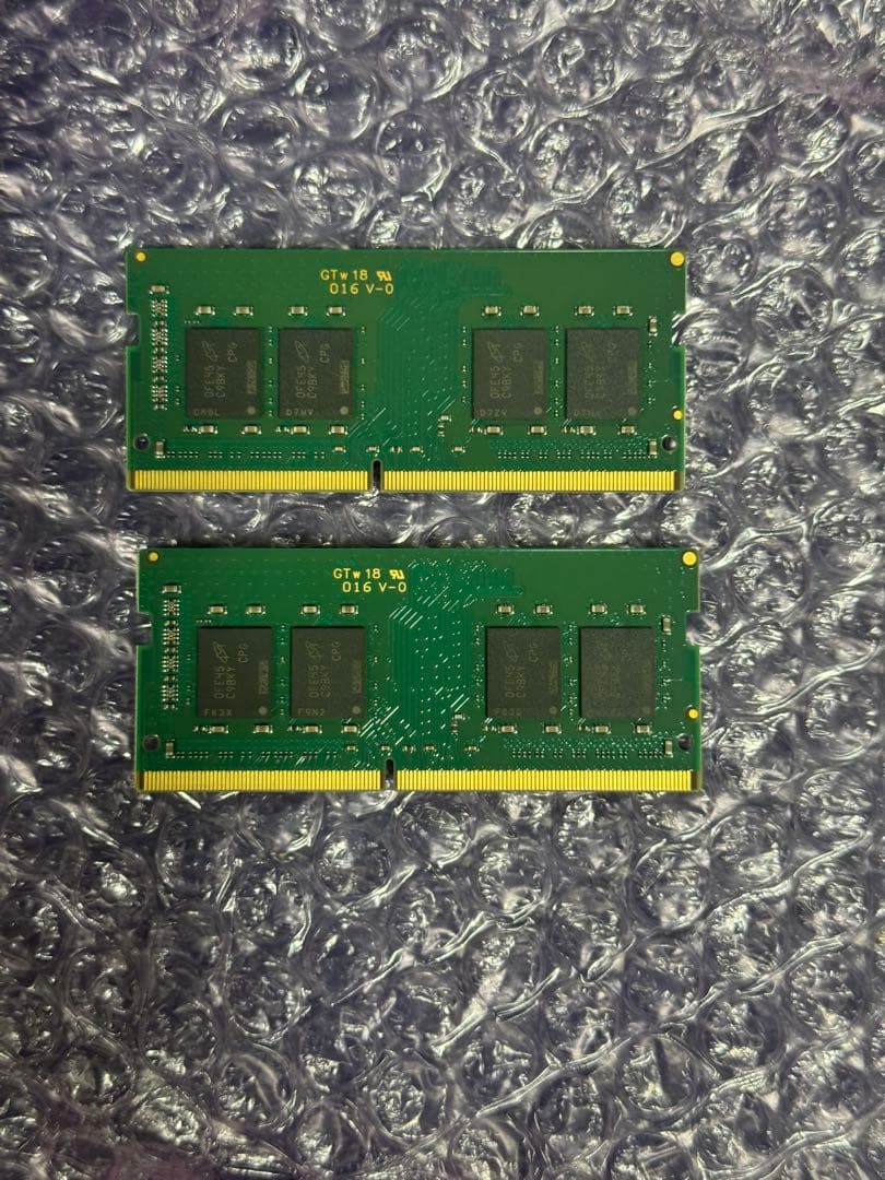 Crucial 16GBx2 DDR4 SODIMM メモリー 計32GB