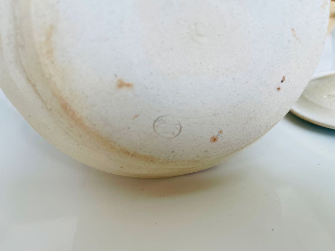 お値下げ！美品★茶道具　表千家片口水指　片口水注　片口水次　水指　水差し　織部