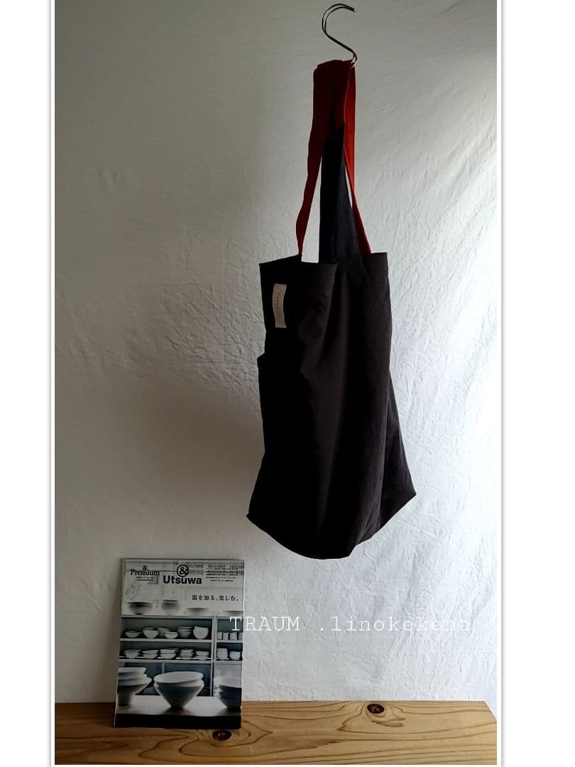 TRAUM.linokekena□new.335-originalリネンtote