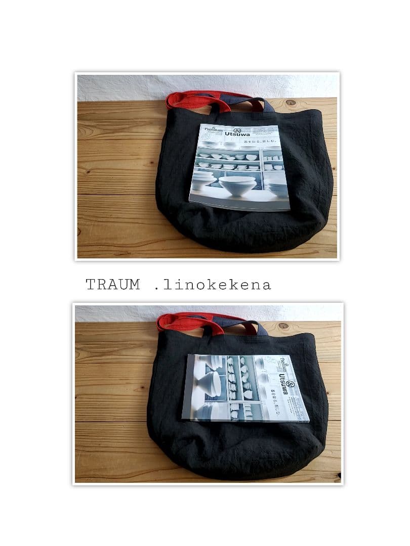 TRAUM.linokekena□new.335-originalリネンtote