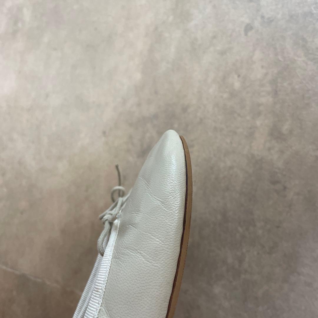 裏張り済★美品★ポルセリ★PORSELLI★バレエシューズ★38