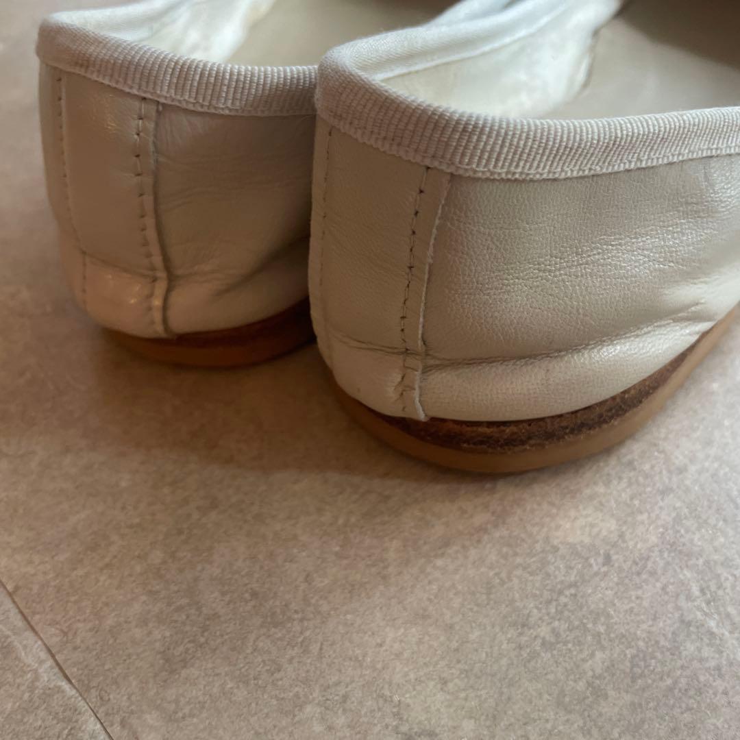 裏張り済★美品★ポルセリ★PORSELLI★バレエシューズ★38