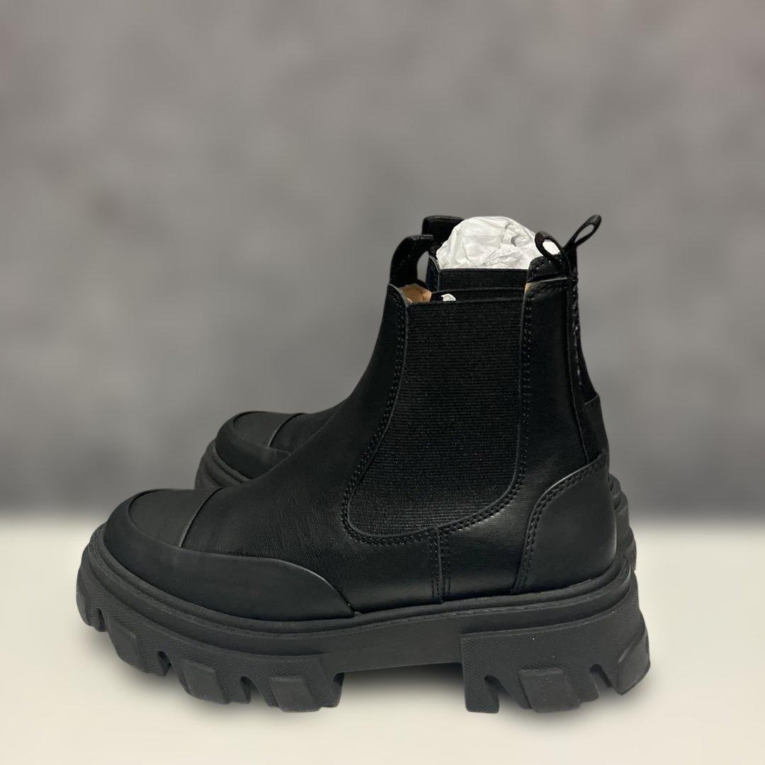 2025年　GANNI ガニー　サイドゴアブーツ　37