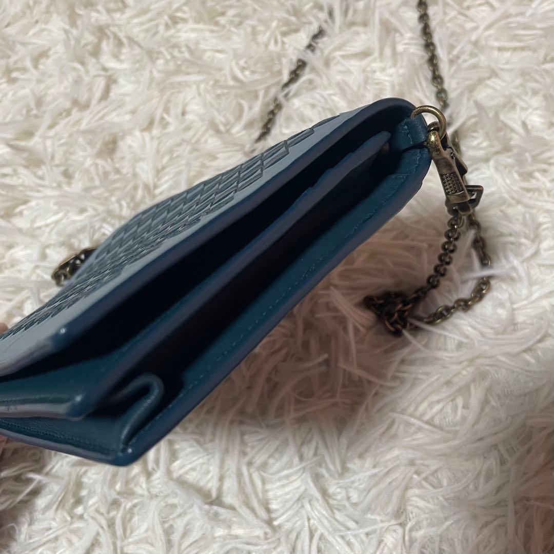【n miya】ボッテガヴェネタ チェーンウォレット ショルダーバッグ