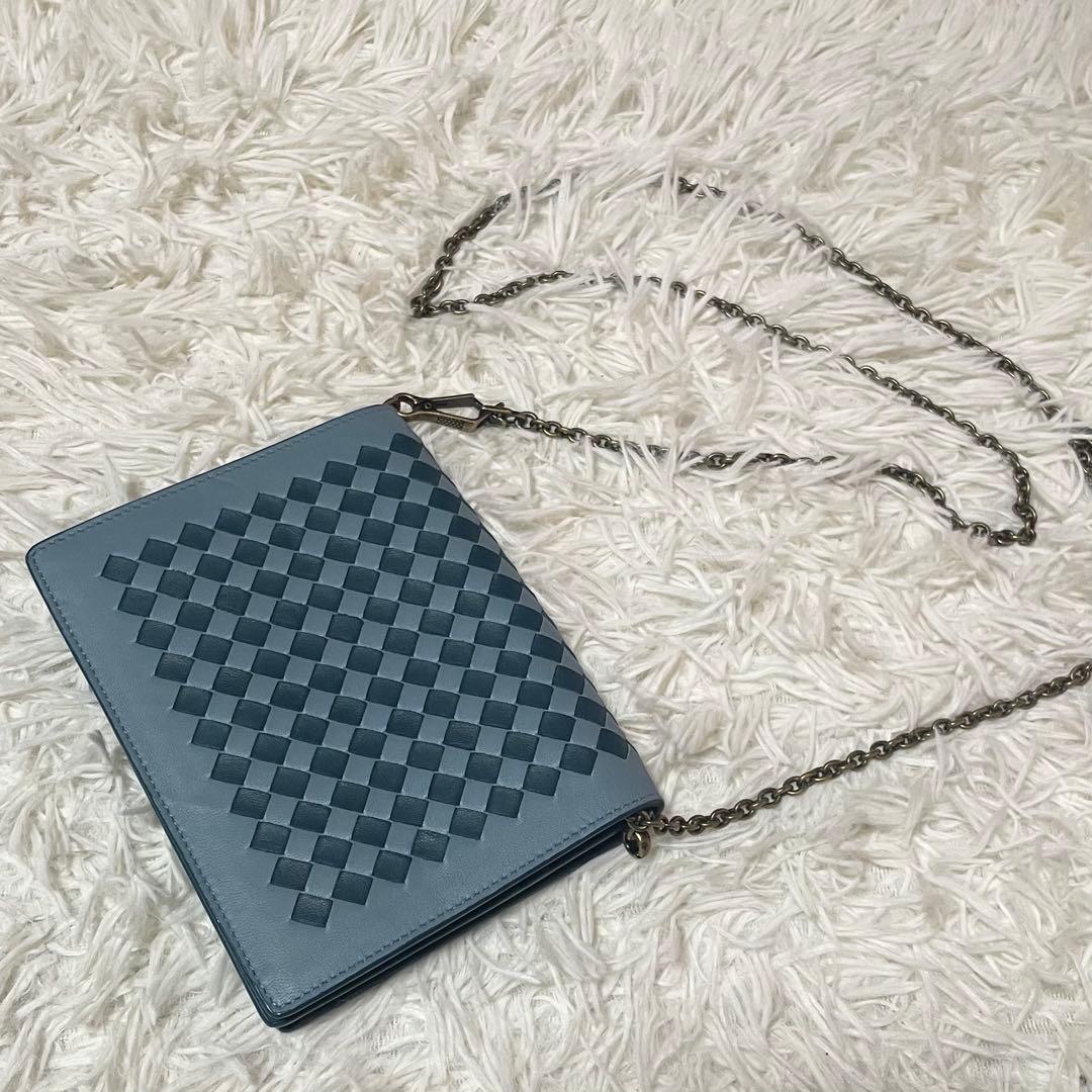 【n miya】ボッテガヴェネタ チェーンウォレット ショルダーバッグ