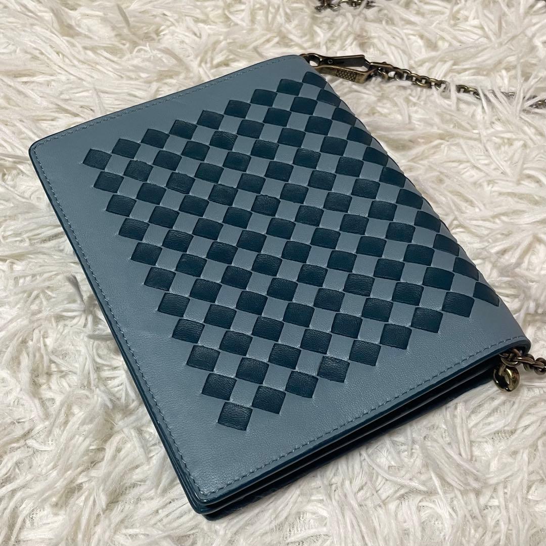 【n miya】ボッテガヴェネタ チェーンウォレット ショルダーバッグ