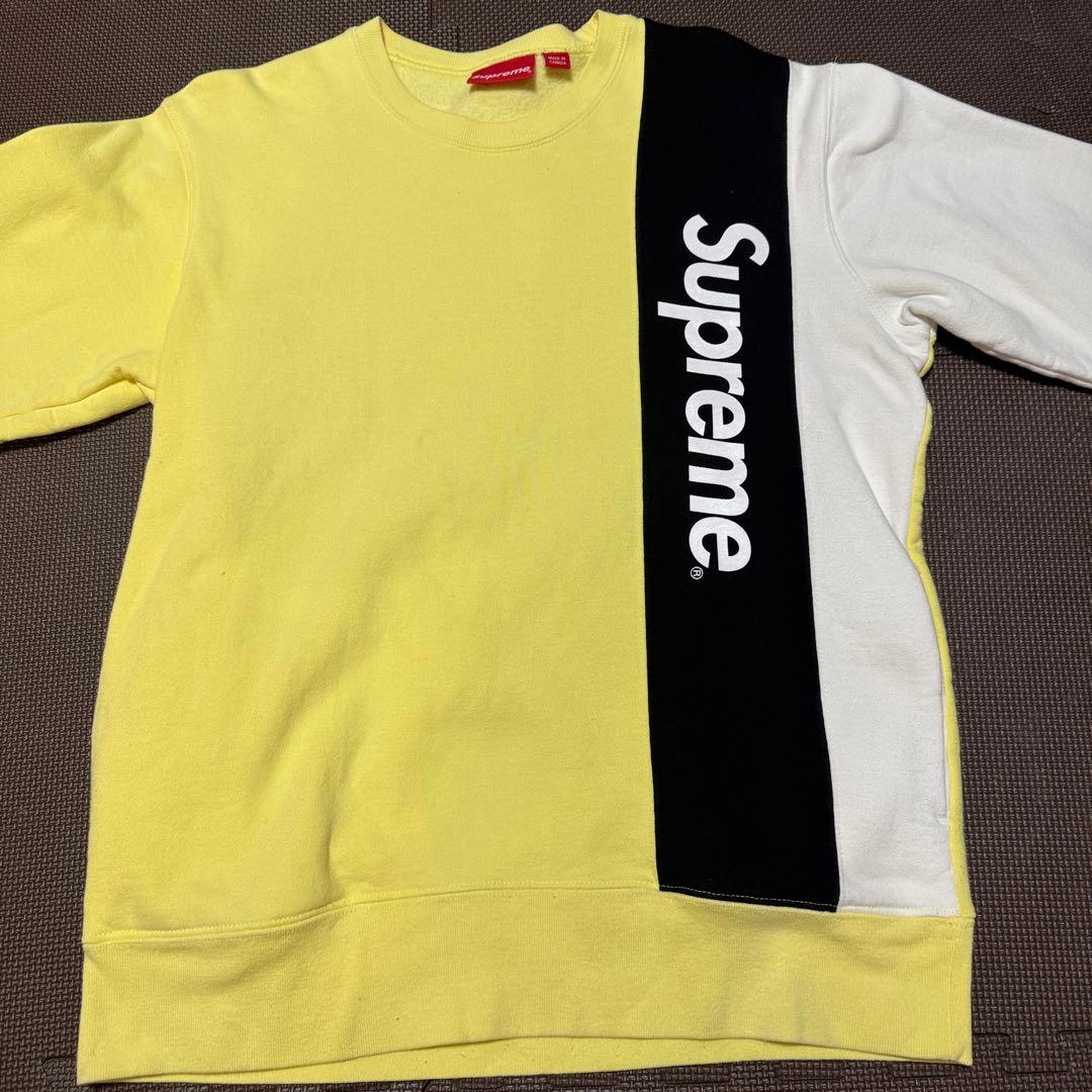 Supreme Panelled Crewnecｋａ、bシュプリーム パネル