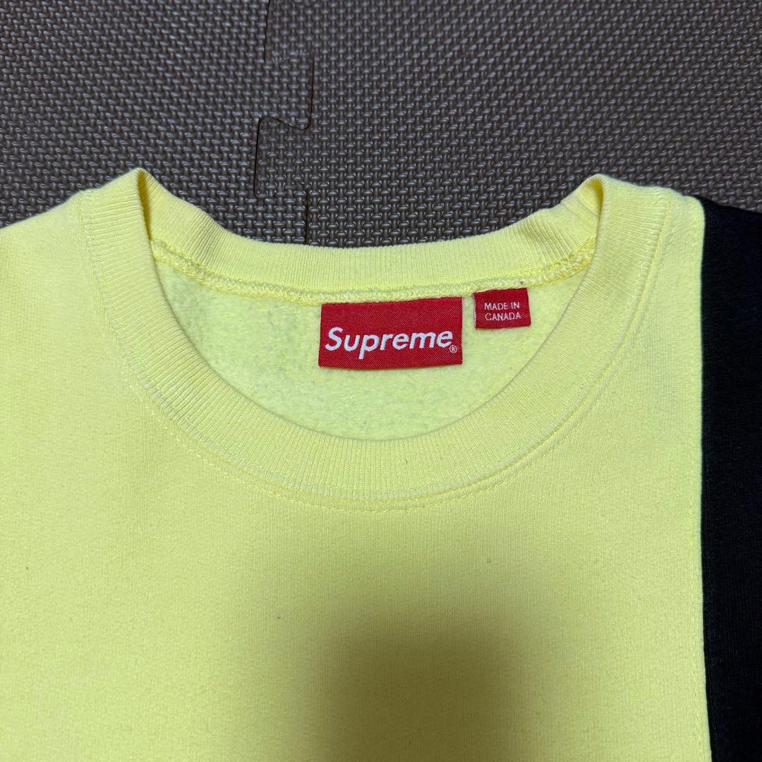 Supreme Panelled Crewnecｋａ、bシュプリーム パネル