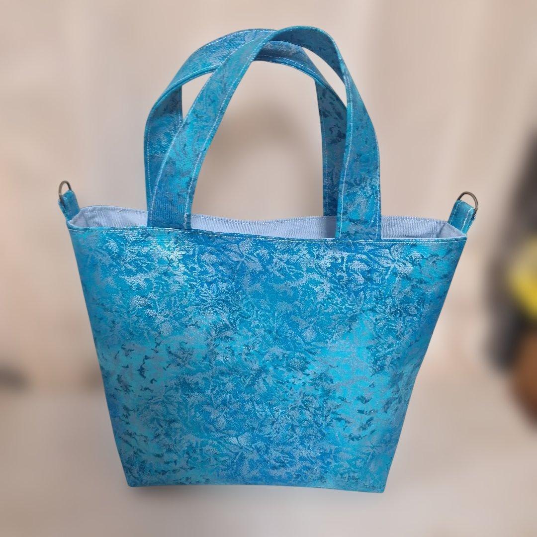 激レアパネル生地　ハンドメイド　布バスケット、ミニバッグ、