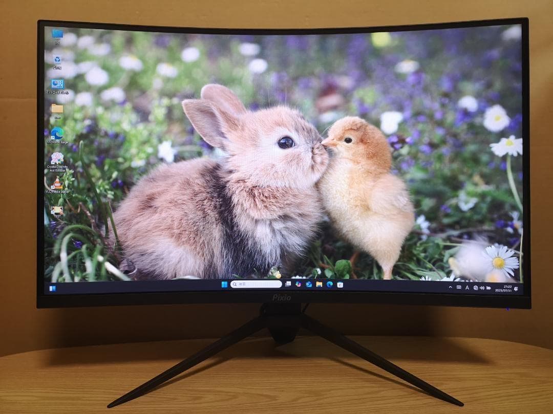 Pixio PXC279 湾曲ゲーミングモニター 27型 240Hz 美品
