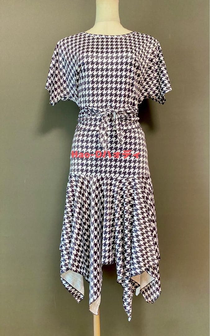 社交ダンス★新作★レッスンウェア★オリジナル★千鳥セット