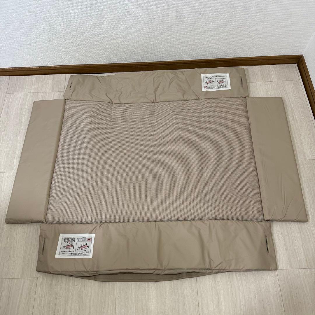 【美品】アップリカ ココネルエアー ベビーベッド ココア