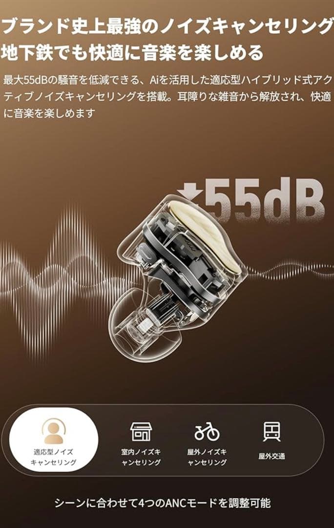 SOUNDPEATS(サウンドピーツ) H3 ワイヤレスイヤホン