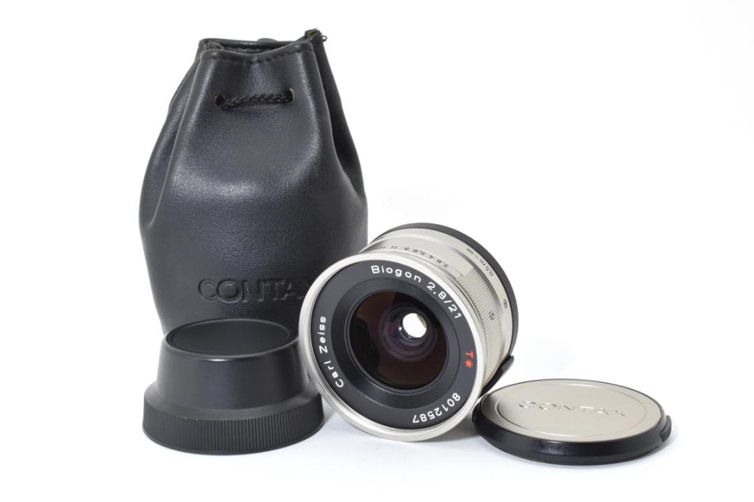 【極美品】コンタクト CONTAX G Biogon 21mm F2.8 レンズ