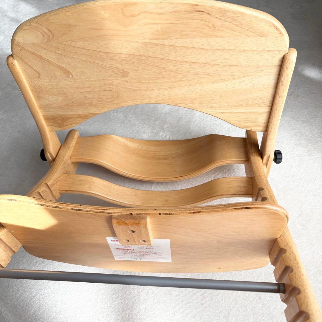美品✨大和屋 すくすくチェア イーエヌテーブル ベビーチェア ナチュラル