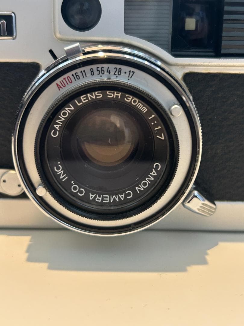 【完動品】 Canon demi EE17 コンパクトフィルムカメラ