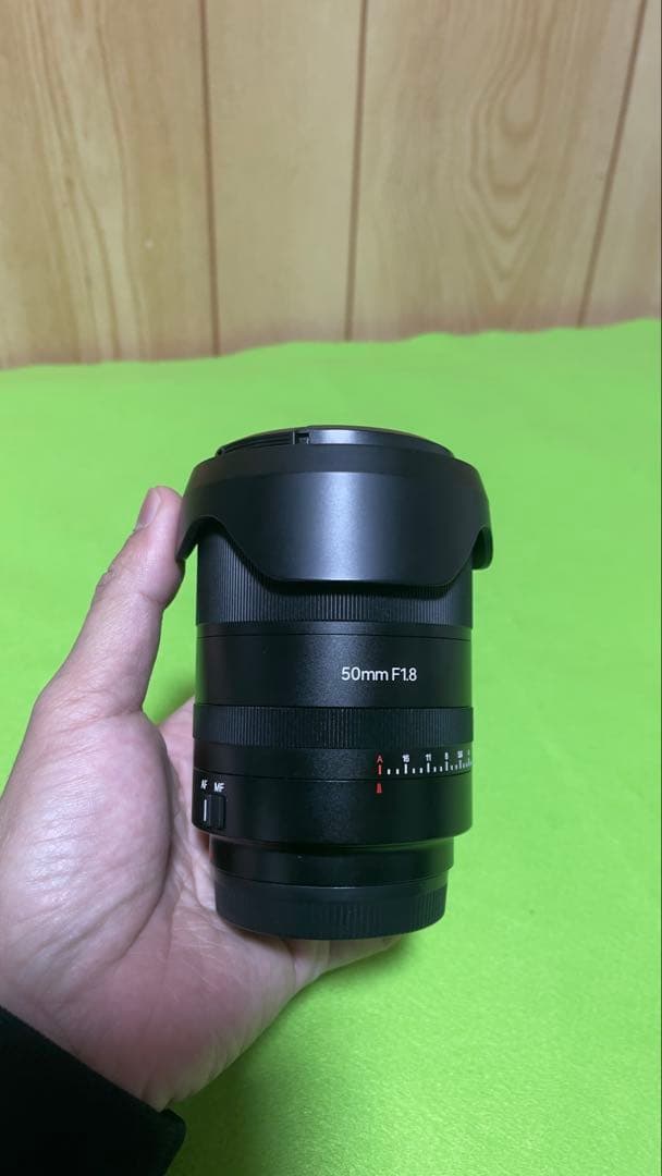 AF 50mm F1.8 レンズ 本体 7Artisans E-mount
