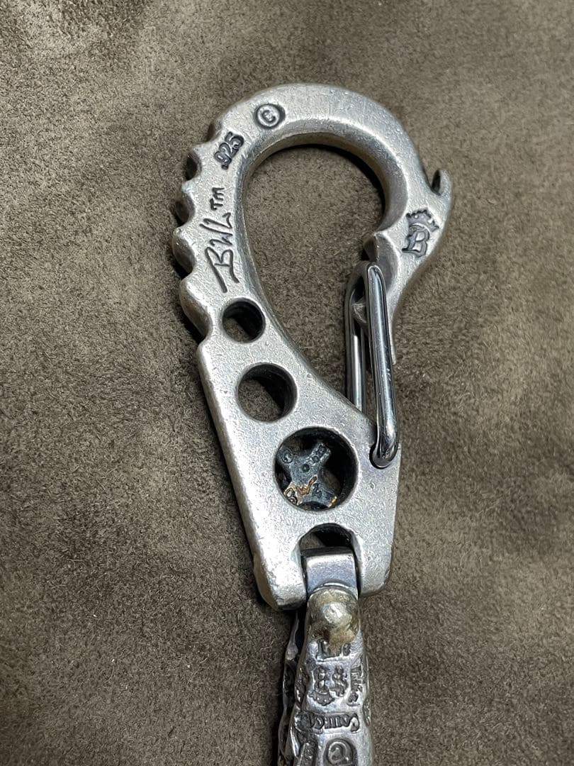 bill wall leather ビルウォールレザー　キーチェーン 18K