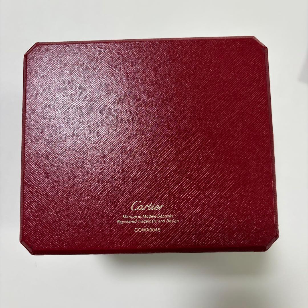 カルティエ　時計ケース　時計ボックス　空箱　二段　希少