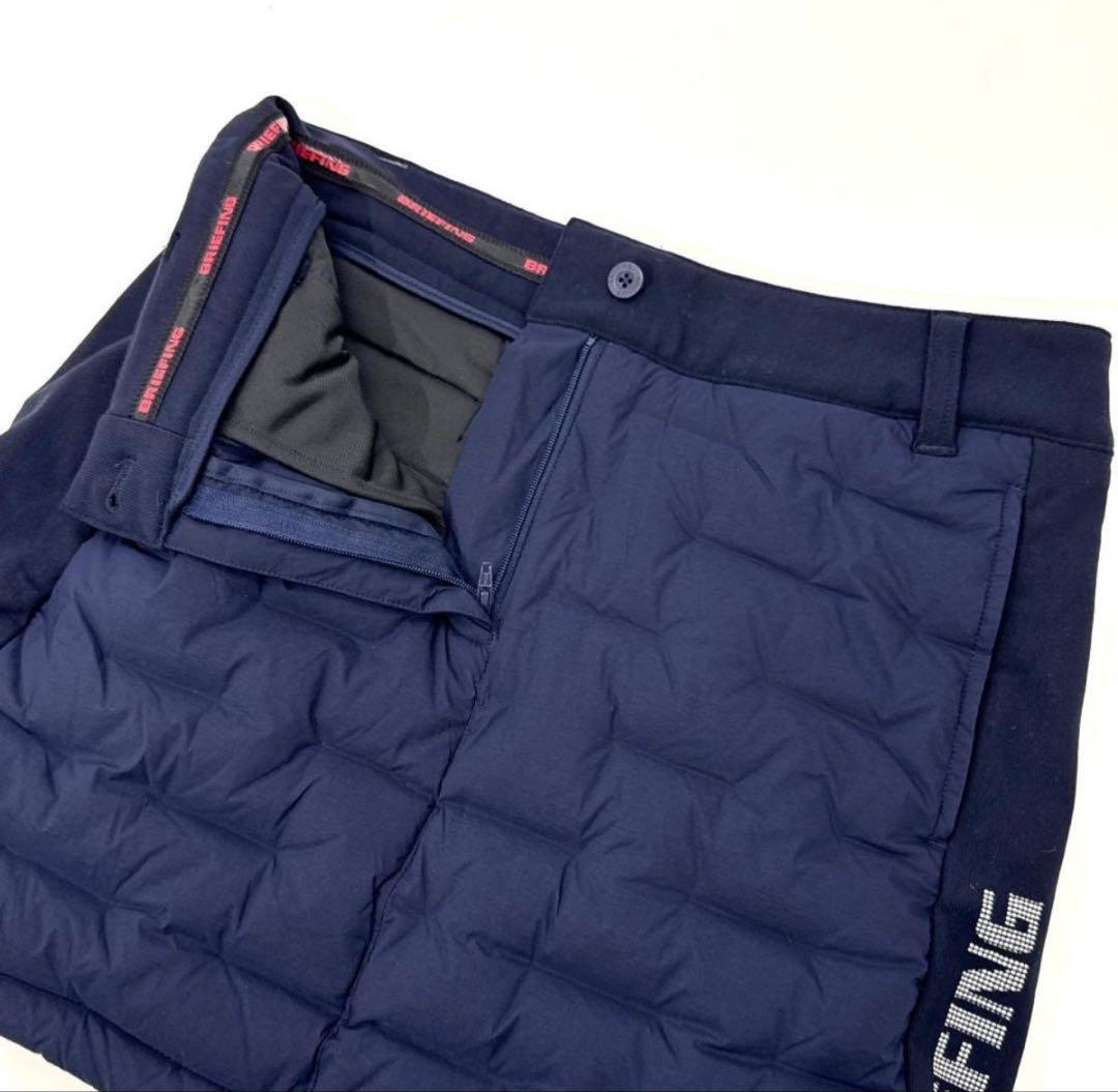 期間限定値下げブリーフィング ダウンスカート ゴルフ S ネイビー