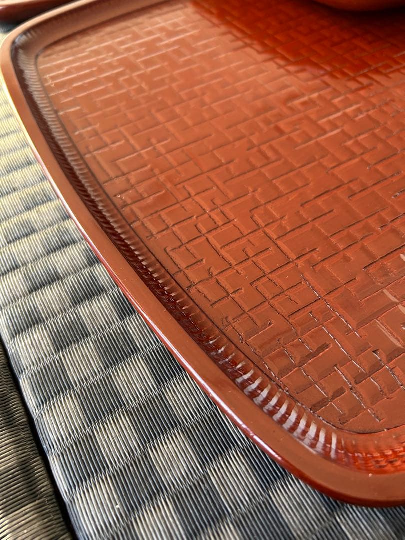 讃岐漆器の膳正方形5枚セット