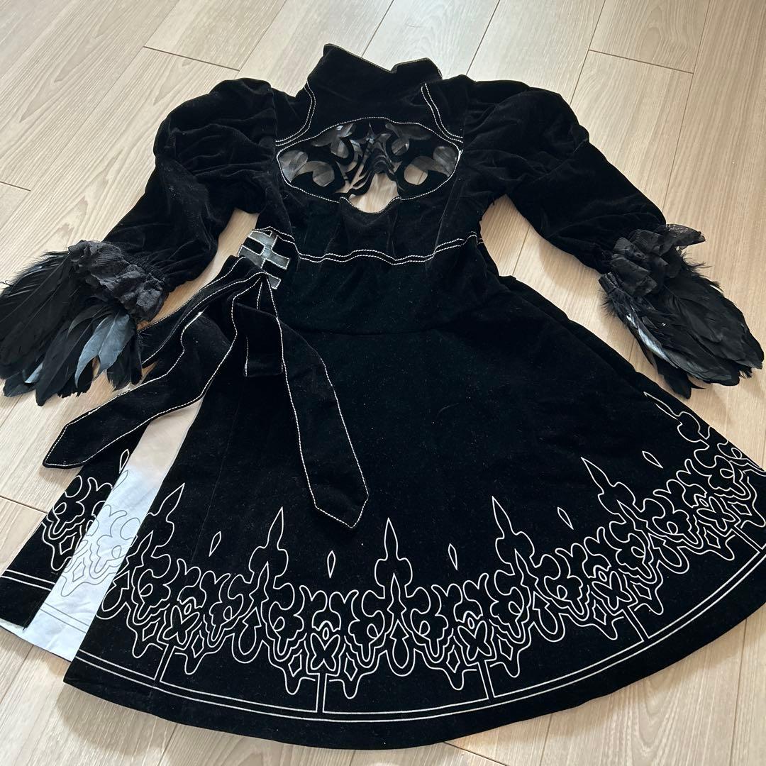 ニーアオートマタ　2B コスプレ衣装　S〜M
