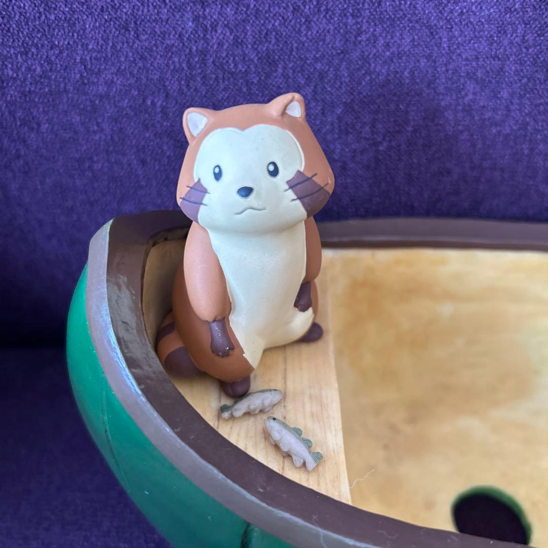 あらいぐまのラスカル RASCAL カヌー型 鉢カバー 植木鉢 プランター