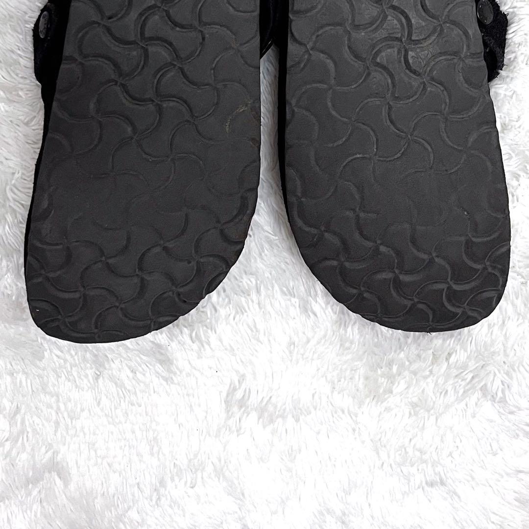 BIRKENSTOCK ビルケンシュトック ボストン ブラック スエード 38