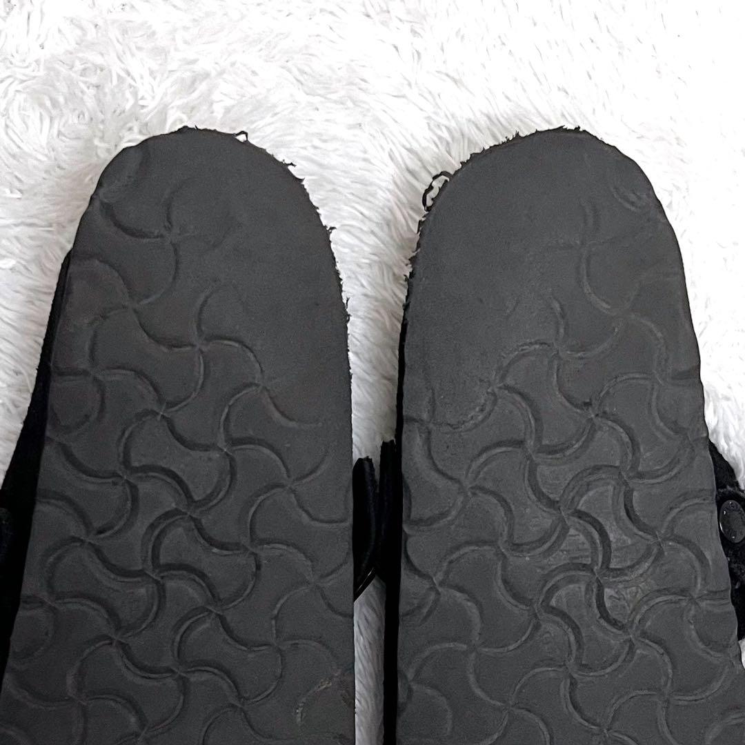 BIRKENSTOCK ビルケンシュトック ボストン ブラック スエード 38