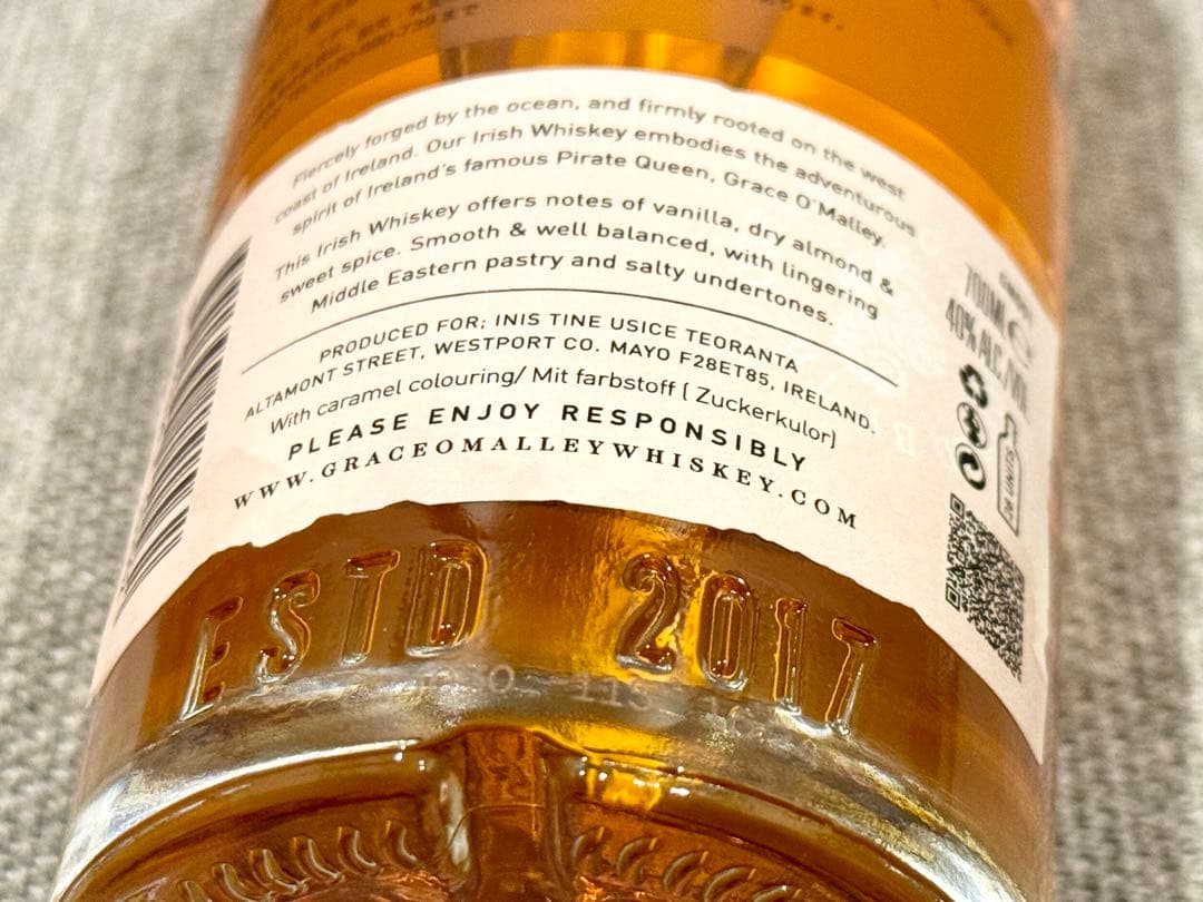 GRACE O'MALLEY アイリッシュウイスキー