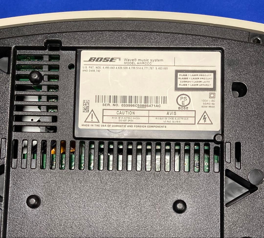 BOSE Wave Music System AWRCCC動作確認済み