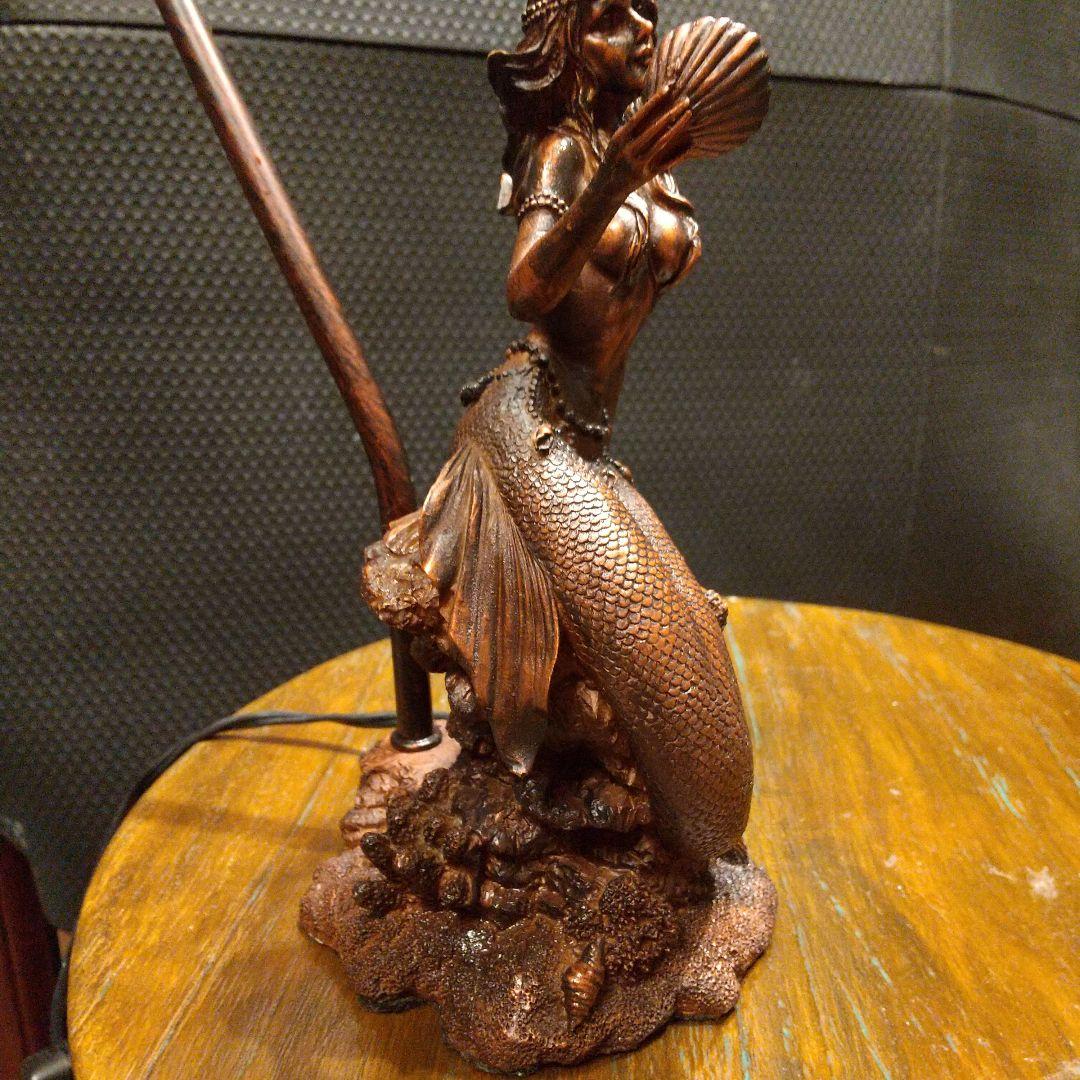 アンティーク ランプ マ―メイド テ―ブルライト