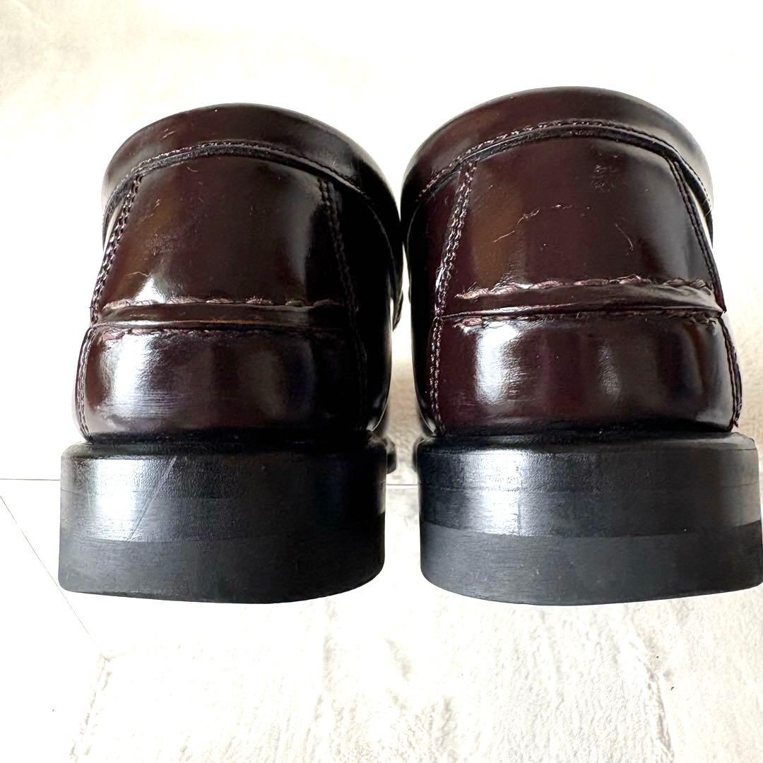 【極美品】リーガル 2177 ローファー 革靴 ブラウン 24.5cm