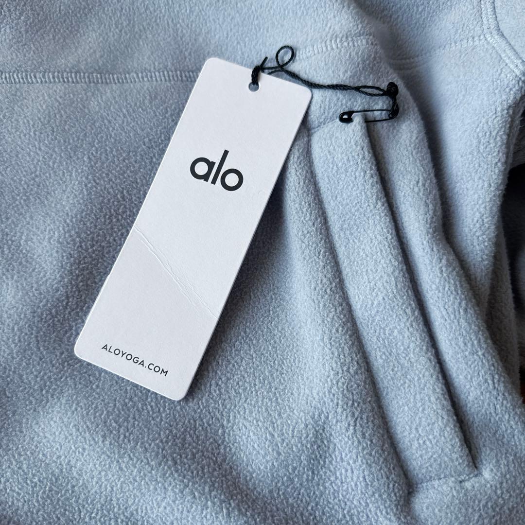 【新品】ALO yogaフリース プルオーバーSサイズ