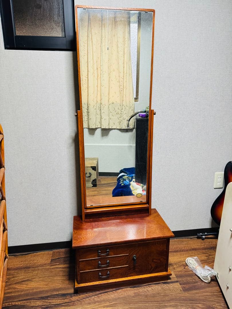 全国配送無料‼️★昭和レトロ★鏡台　ドレッサー　姿見　民藝家具　和風家具　希少品