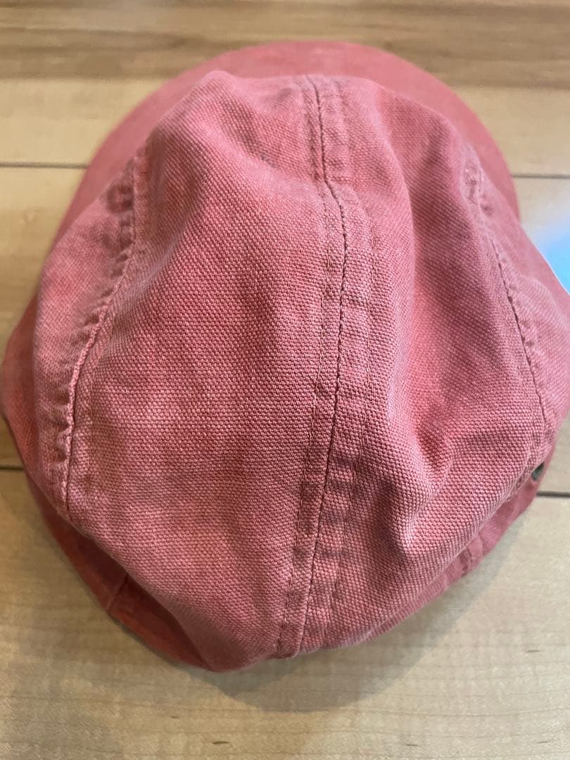 L.L.Bean ロングビルキャップ　赤　80s