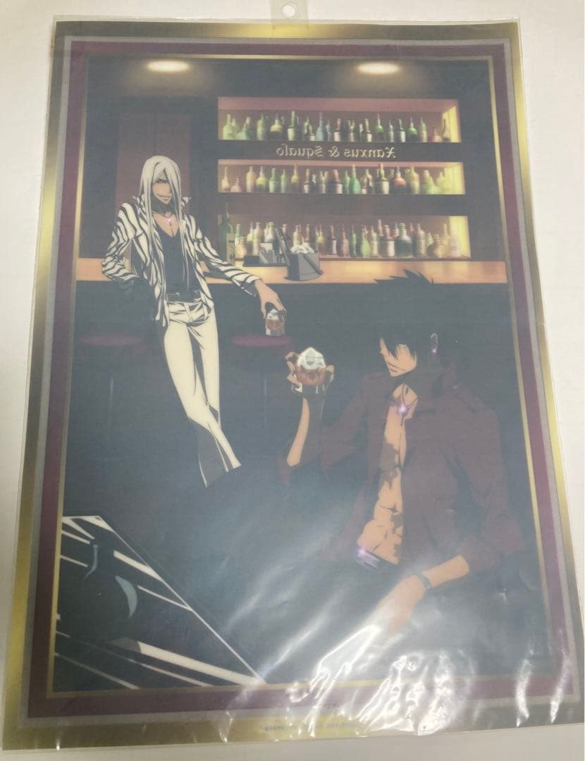 家庭教師ヒットマンREBORN! XANXUS スクアーロ　クリアポスター