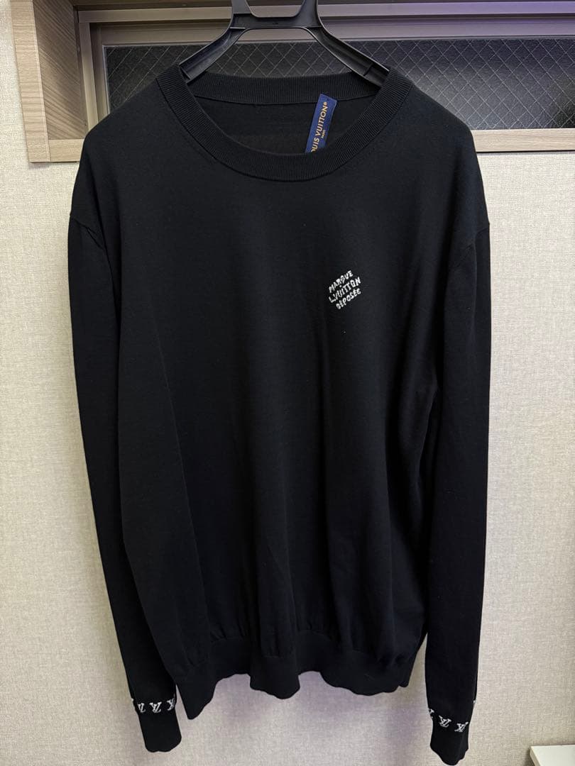 Louis Vuitton ロングスリーブコットンクルーネック