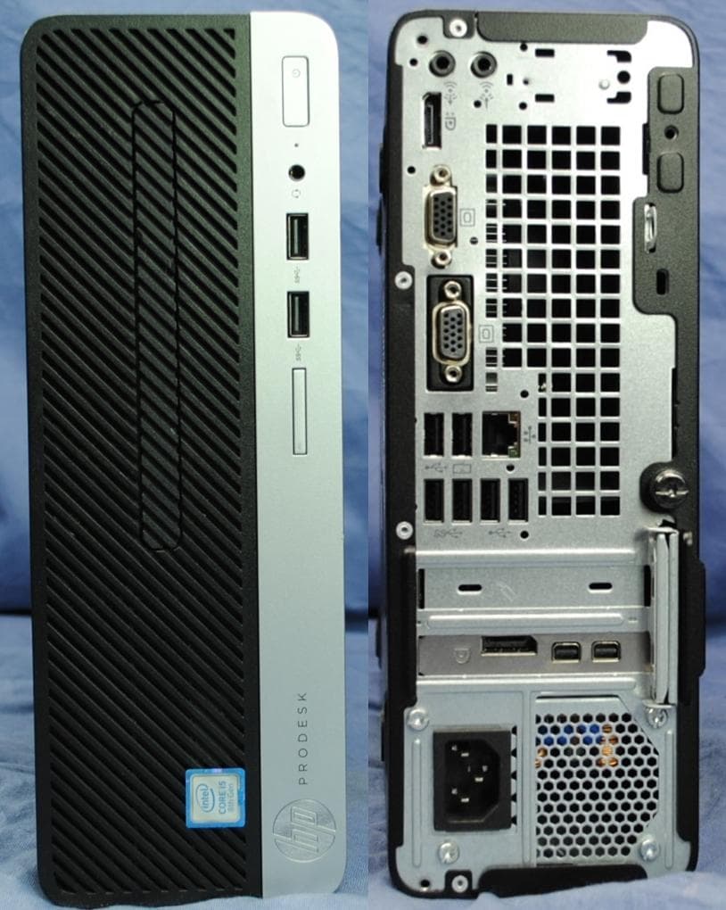 小型超高性能PC/i5-8500/RX550 Win11 Office2021