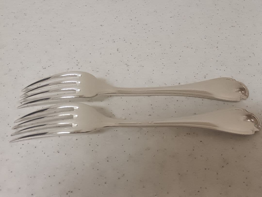 シルバー Christofle アルフェニド フォーク スプーン 6本セット