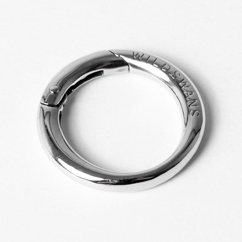 新品未使用 WILDSWANS ROUND CARABINER KEY RING