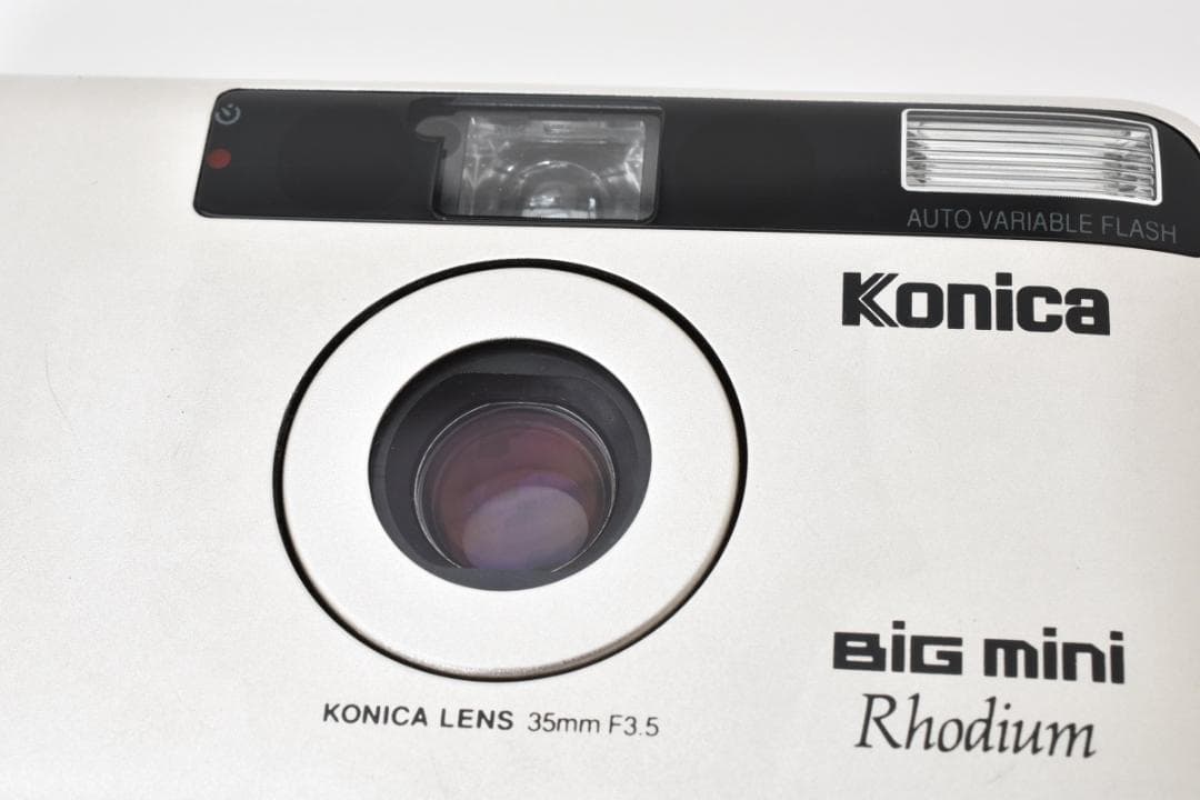 フィルムカメラ Konica BiG mini BM-301 Rhodium #2169