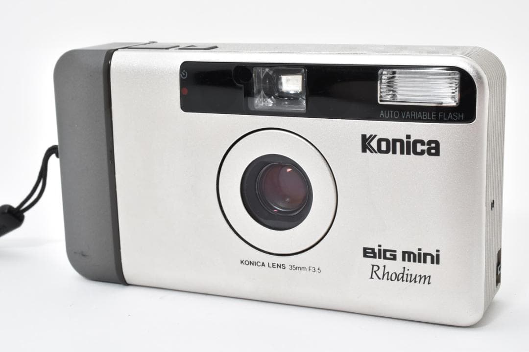 フィルムカメラ Konica BiG mini BM-301 Rhodium #2169