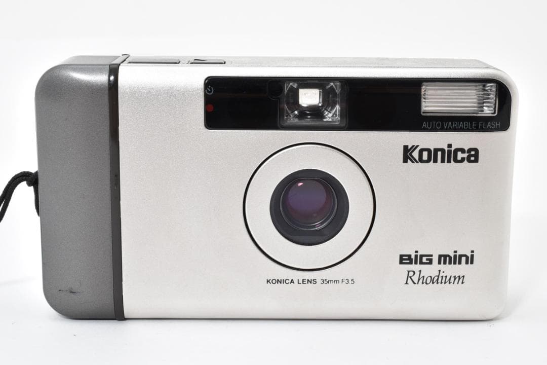 フィルムカメラ Konica BiG mini BM-301 Rhodium #2169