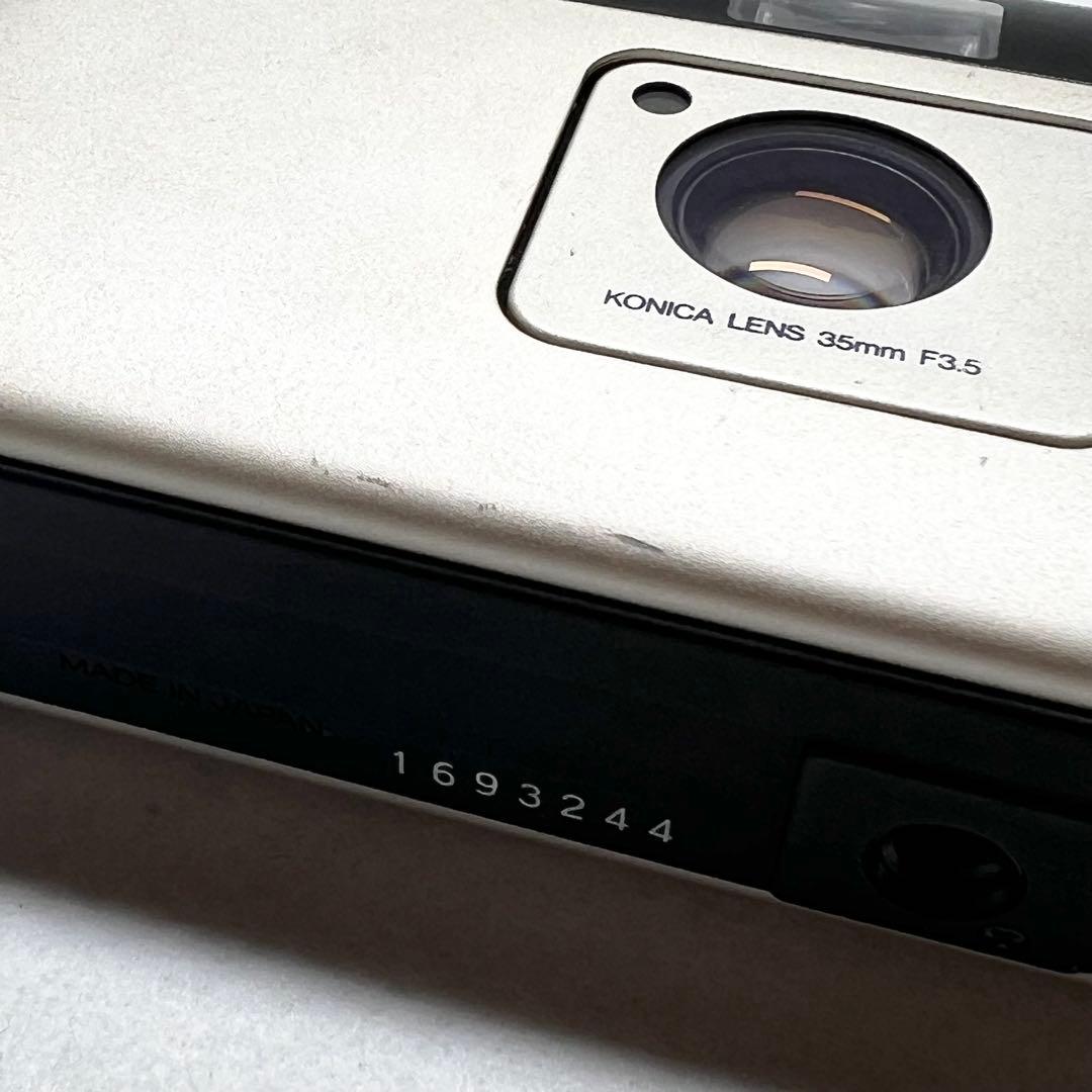 【完動品 美品】Konica Big mini BM-201 フィルムカメラ