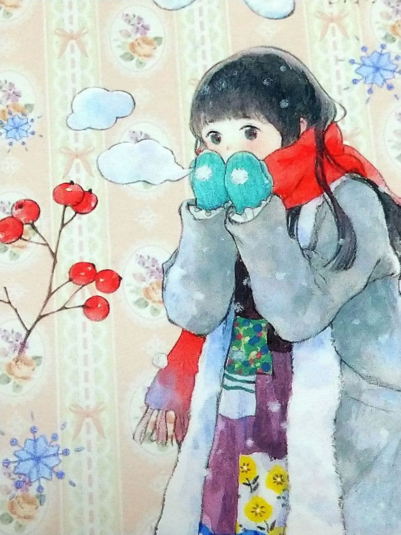 ✩のこり２✩J1033＃雪落的声音(PET)鲸落印象切り売り海外人物マステ女の子