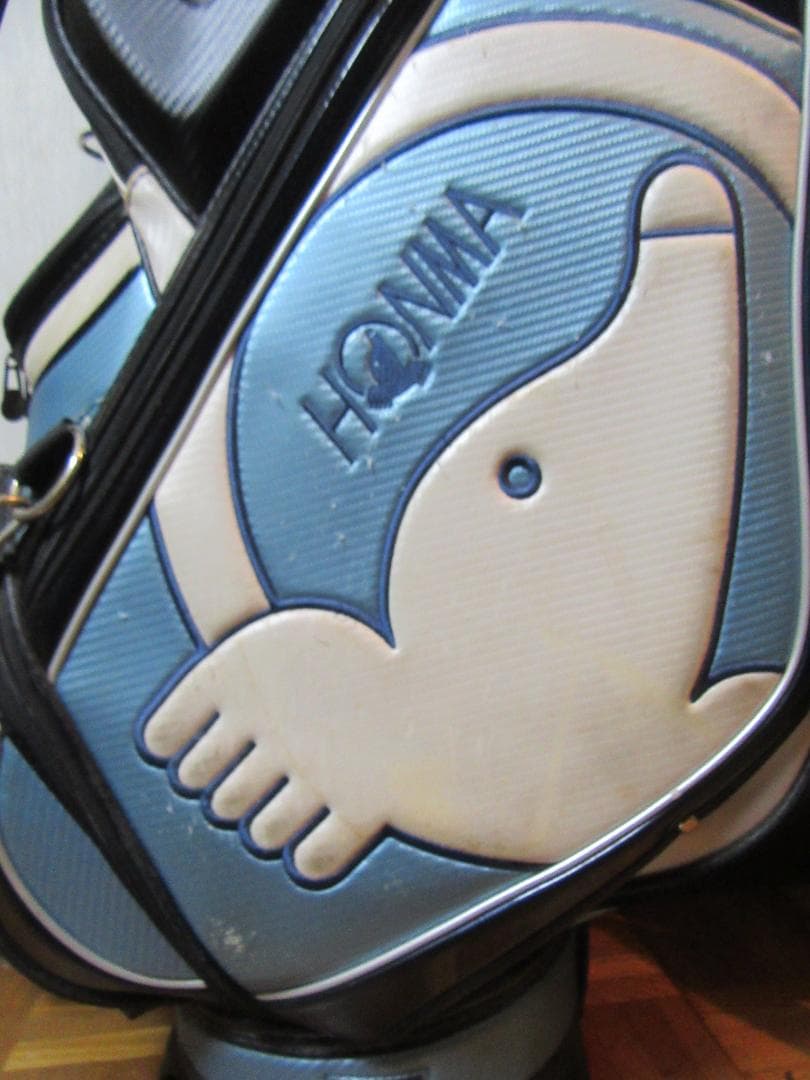★ホンマ★HONMA BERES★3点式★ゴルフバック★フードなし★水色★