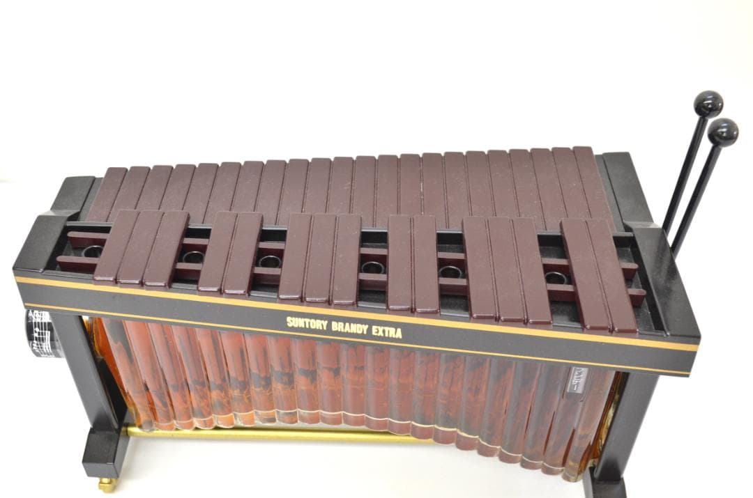 M*o様 未開封 サントリー ブランデー エクストラ マリンバ型ボトル 楽器 7