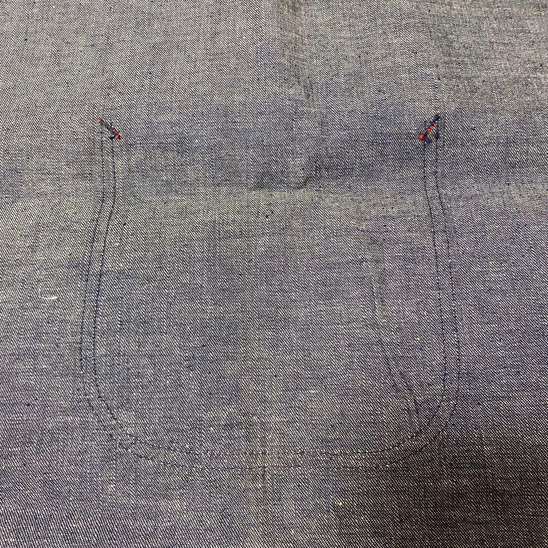 【ヴィンテージ】 50's パイオニア/デニム エプロン/ モンゴメリーワード