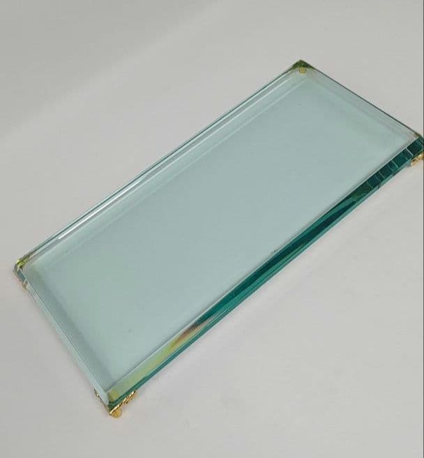 フォーカート ガラス製ドラゴン 龍 開運 金皇帝 FG40XS 金色の玉付き